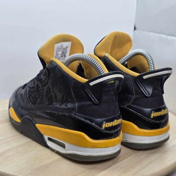 Womens Size 8 - Jordan Dub Zero Sneakers,Black/Taxi GS Size 6.5Y - Picture 7 of 10